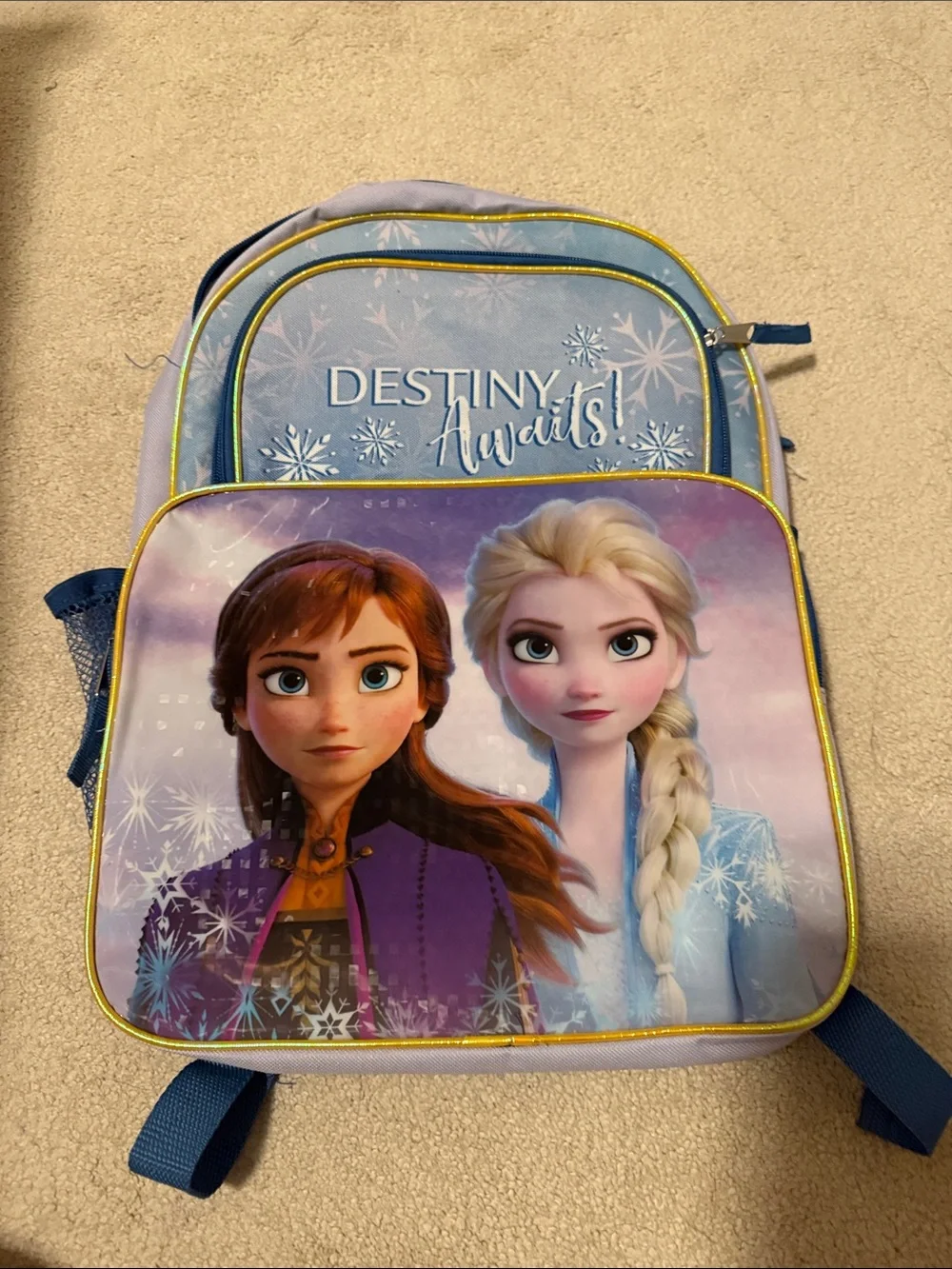 Frozen II 'Destiny Awaits' Girls Backpack - Anna & Elsa